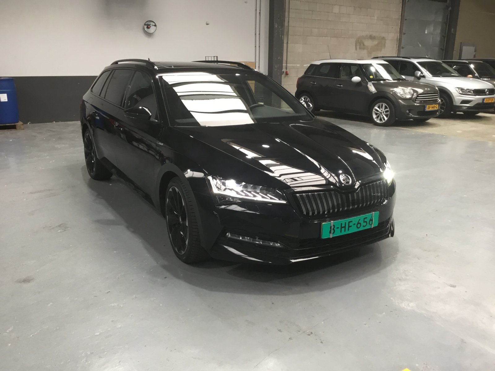 Inspectiefoto van Skoda Superb Combi