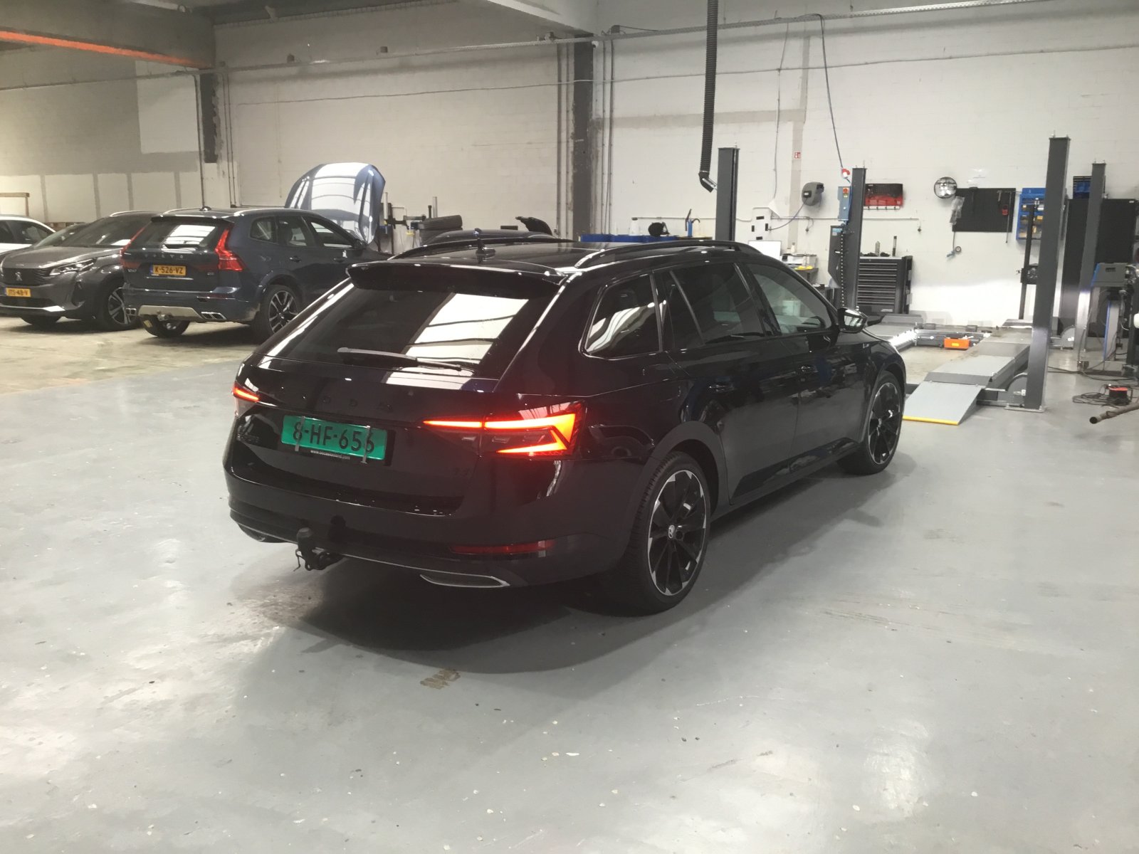 Inspectiefoto van Skoda Superb Combi