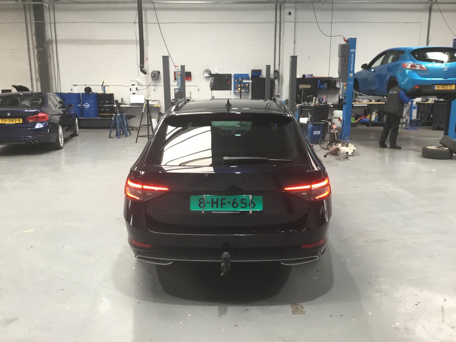 Inspectiefoto van Skoda Superb Combi