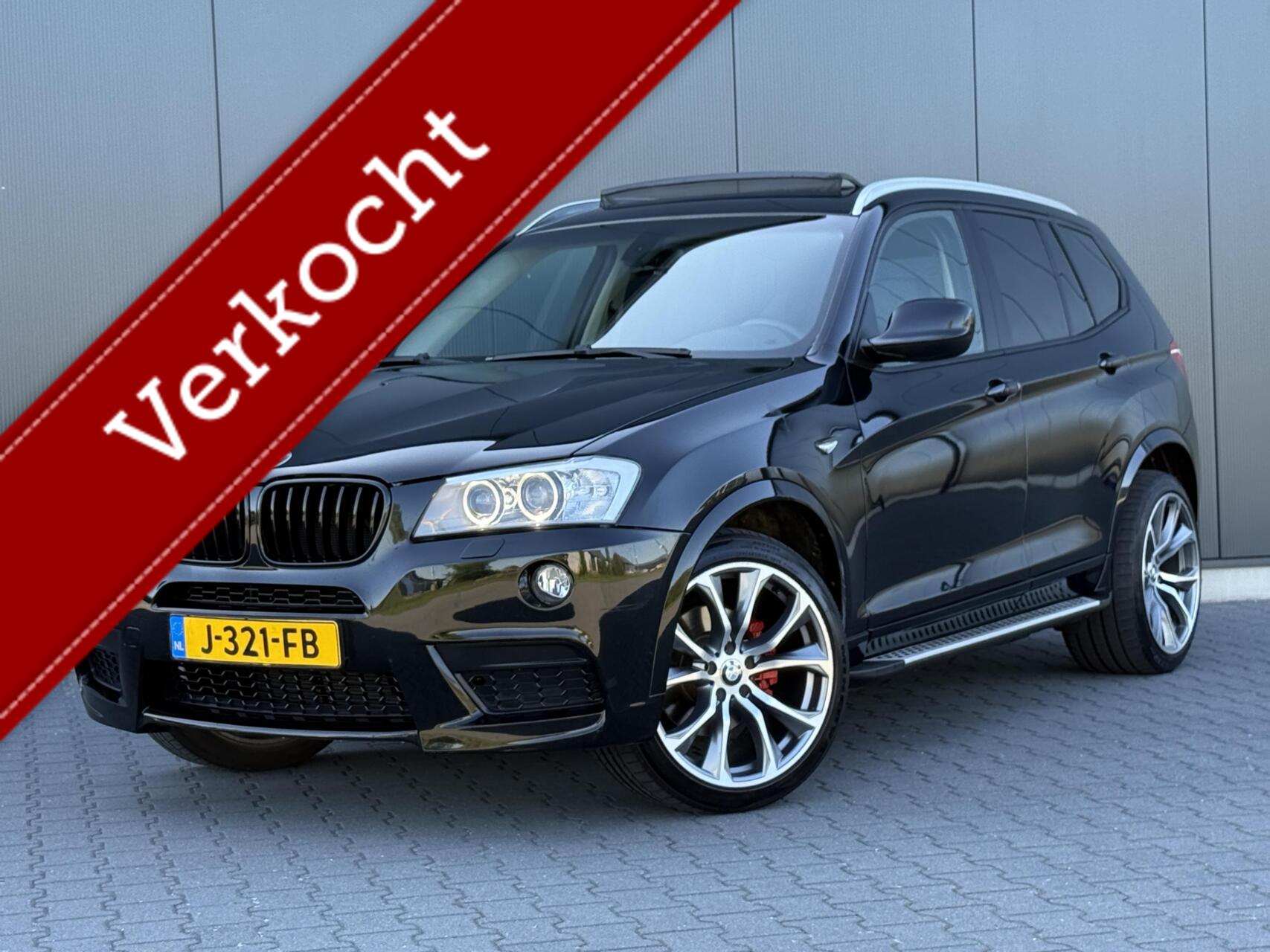 BMW X3 Xdrive28i xDrive28i Executive M-Pakket - Pano - Xenon - Navi - Leder 2011 - voorkant