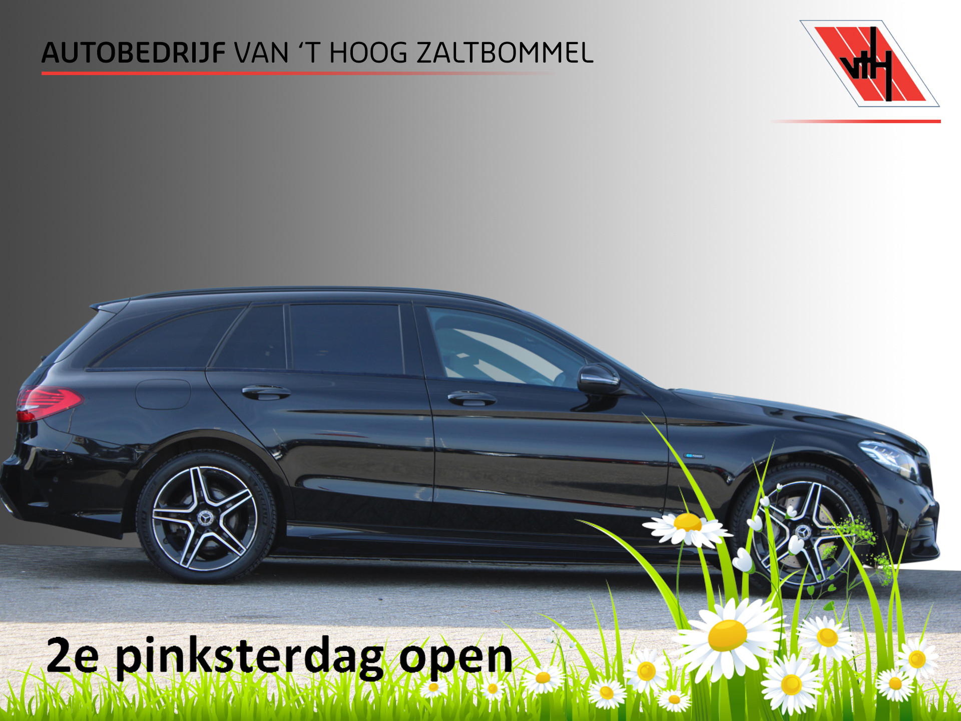 Mercedes-Benz C 300 E 300e AUT9 AMG Limited NIGHT PAKKET SFEER VIRTUAL NAVI CAMERA NL AUTO 2020 - voorkant