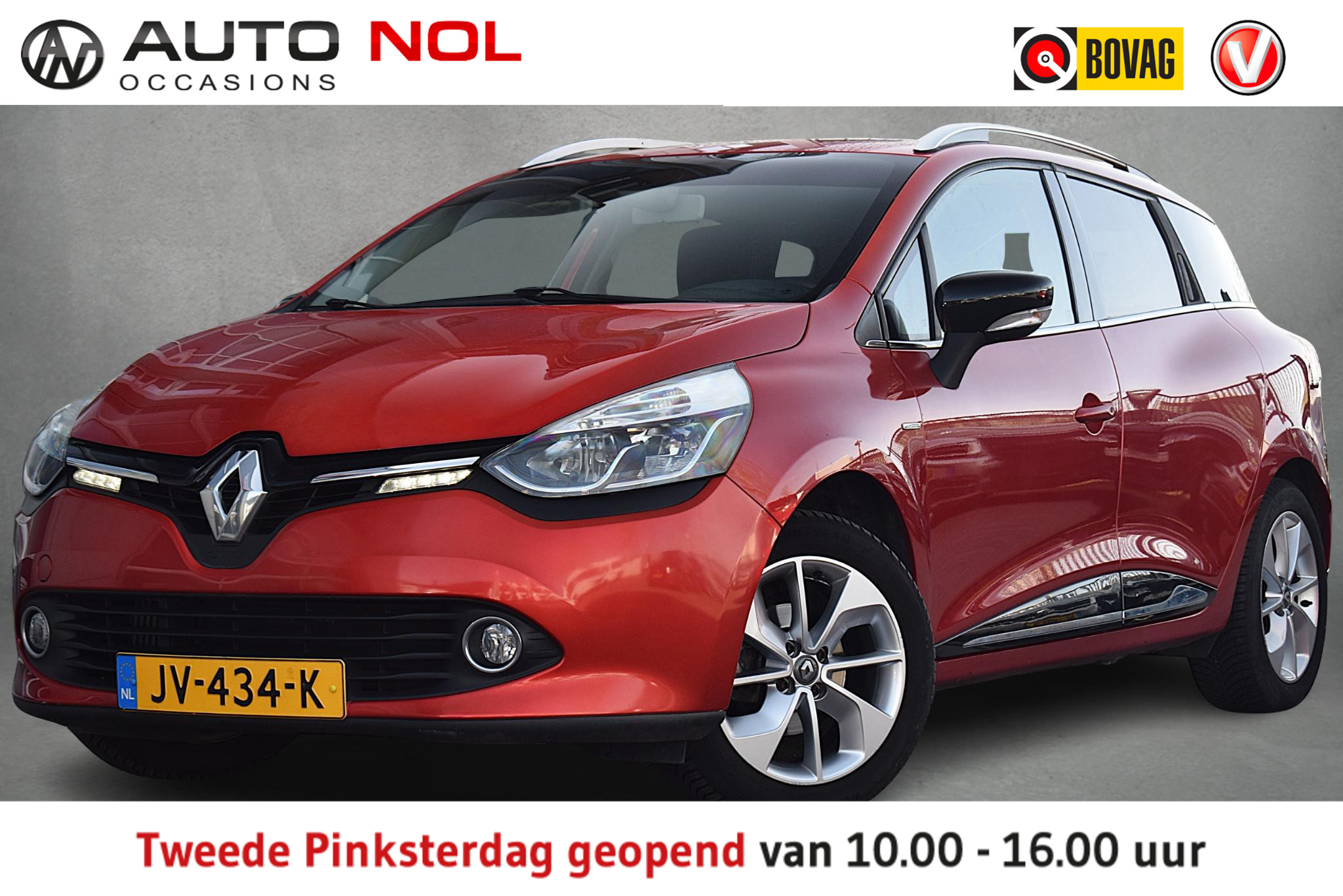 Renault Clio 0.9 TCe Limited 2016 - voorkant