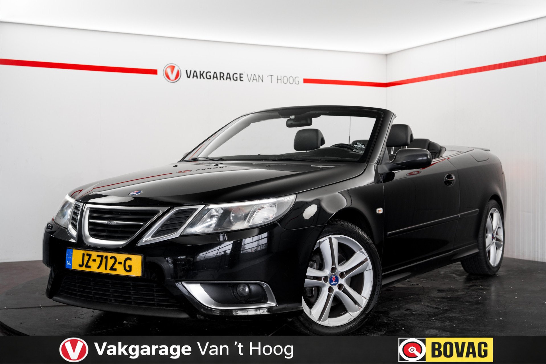 Saab Saab 9-3 1.9 TTiD Vector Cabrio Automaat 2009 - voorkant