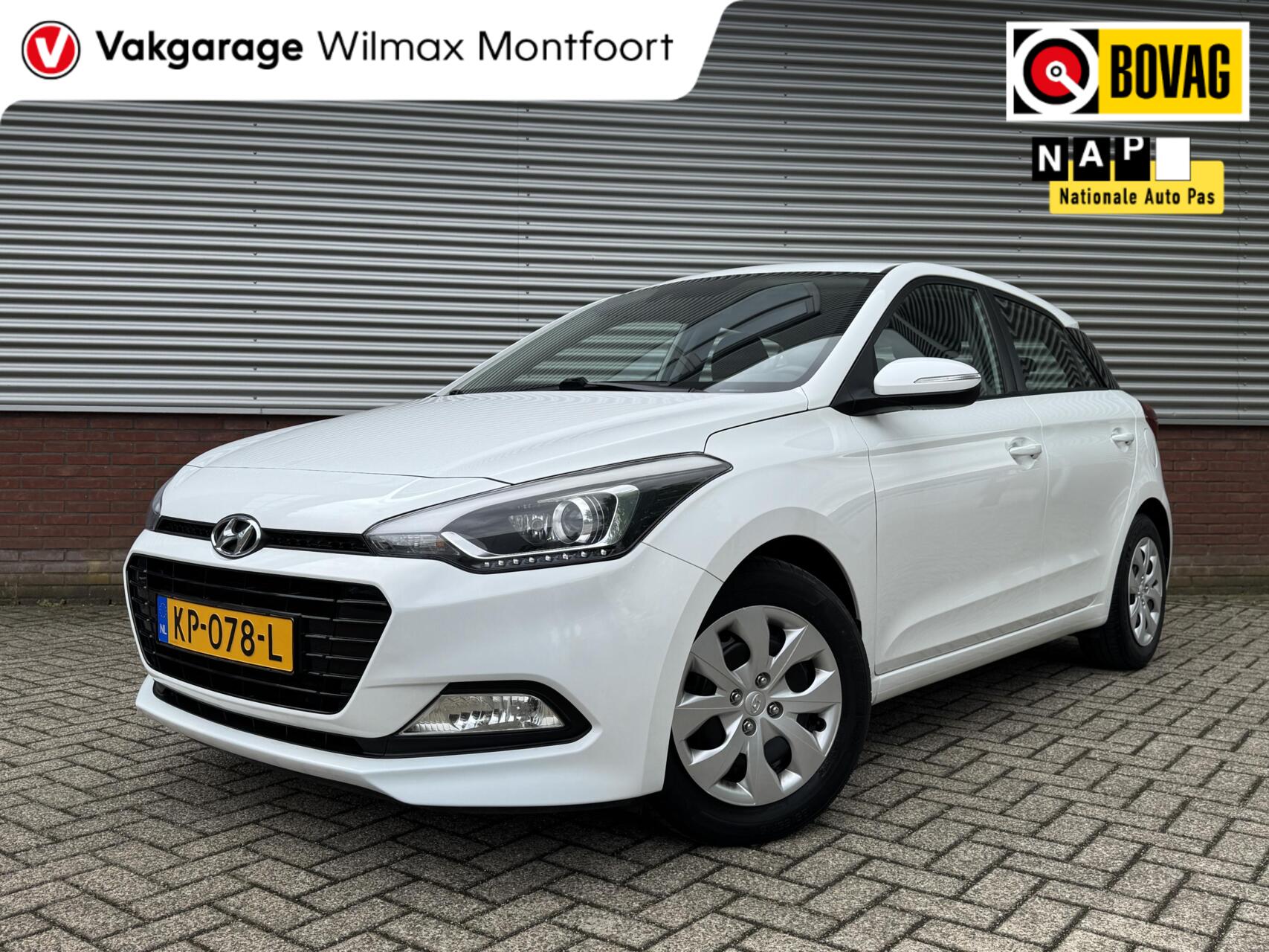 Hyundai I20 1.0 T-GDI i-Motion|Cruise|Bluetooth|Airco|Parkeersensoren| 2016 - voorkant