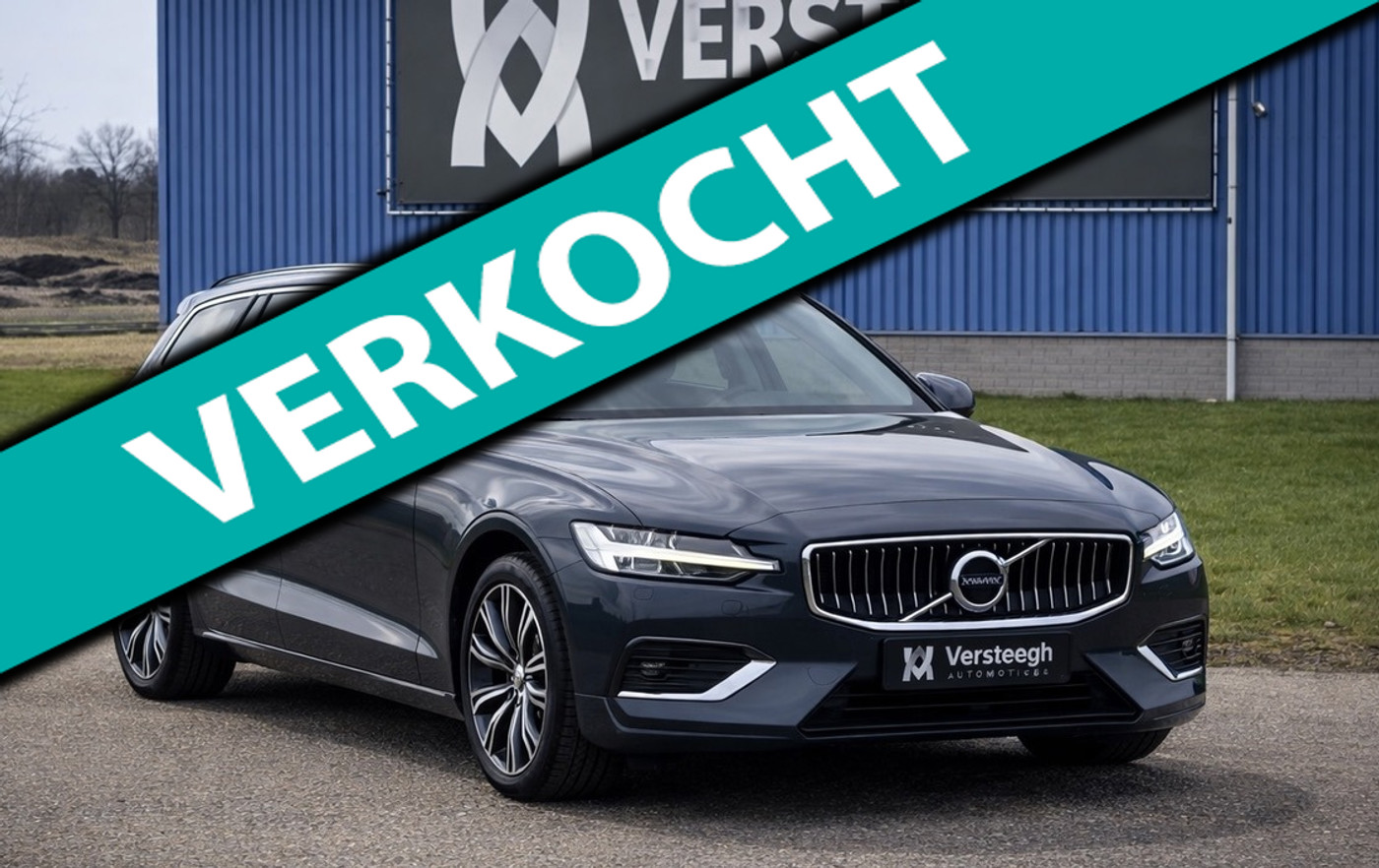 Volvo V60 2.0 T6 Recharge AWD Inscription Trekhaak|Leder|1e Eigenaar 2021 - voorkant