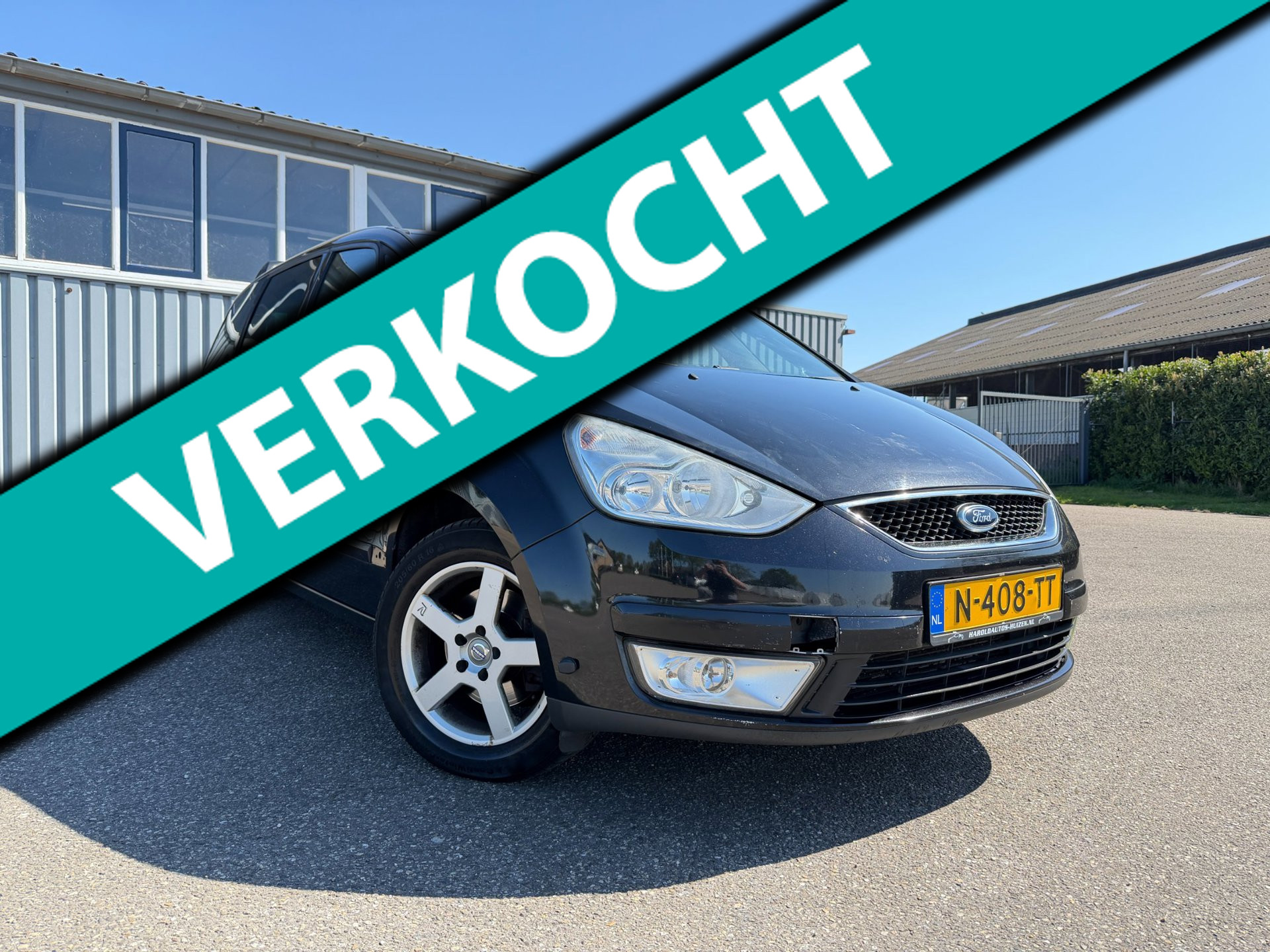 Ford Galaxy 2.0 TDCi 7p. | AIRCO | STOELVERW. | APK 2/2027 2007 - voorkant