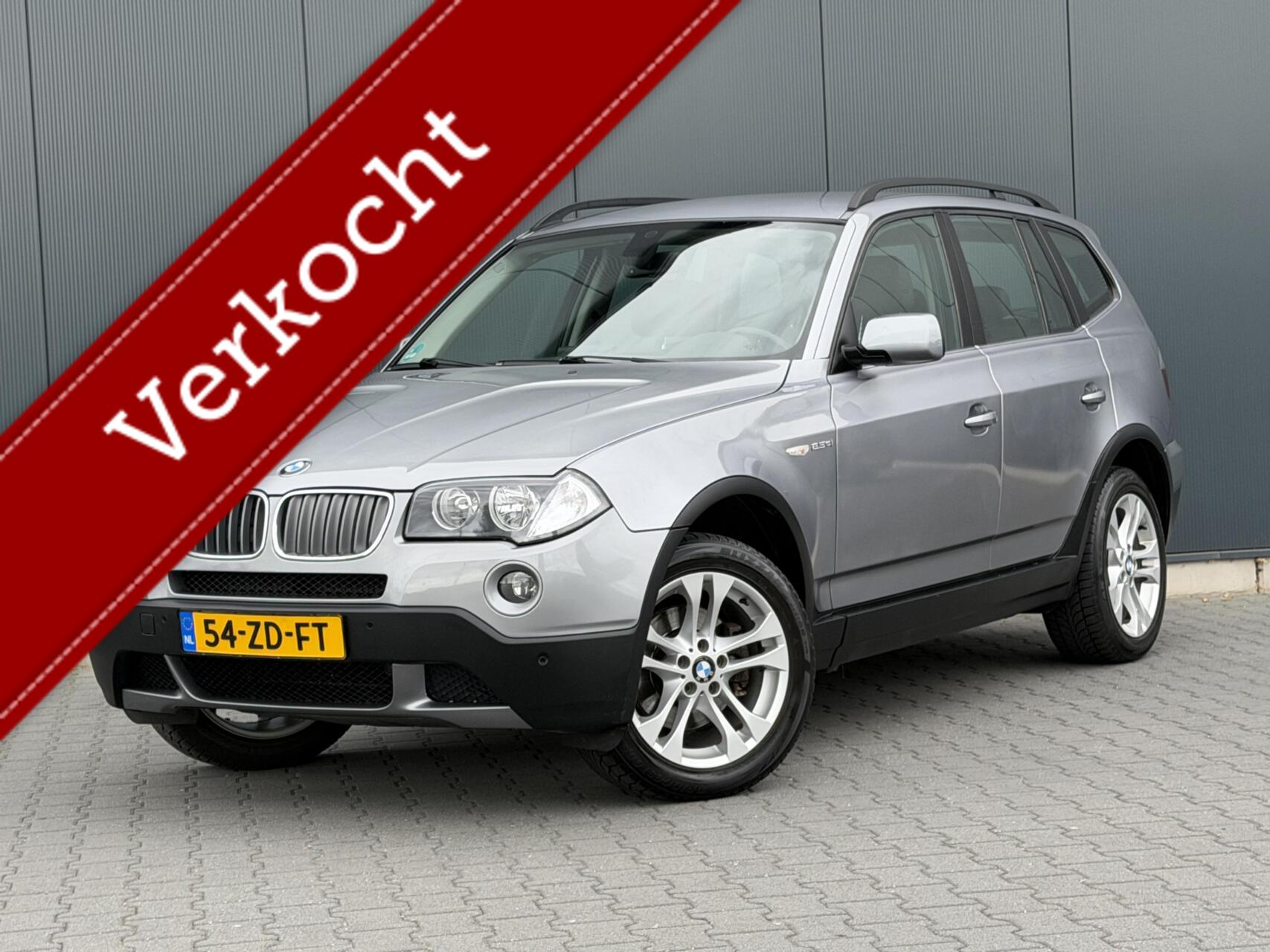 BMW X Reihe 2.5si LCI Facelift - Leder - Navi - Complete Onderhoudshistorie 2008 - voorkant