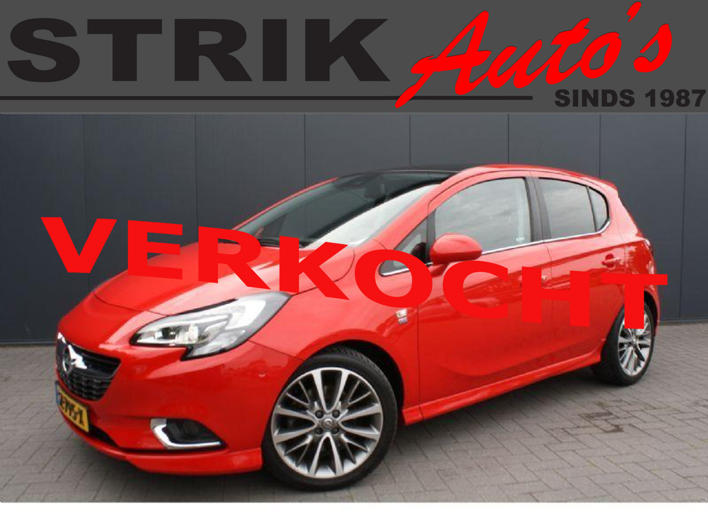 Opel Corsa 1.0 Turbo 116PK Innovation - OPC LINE - NAVIGATIE - CAMERA - XENON - ETC.!! 2018 - voorkant