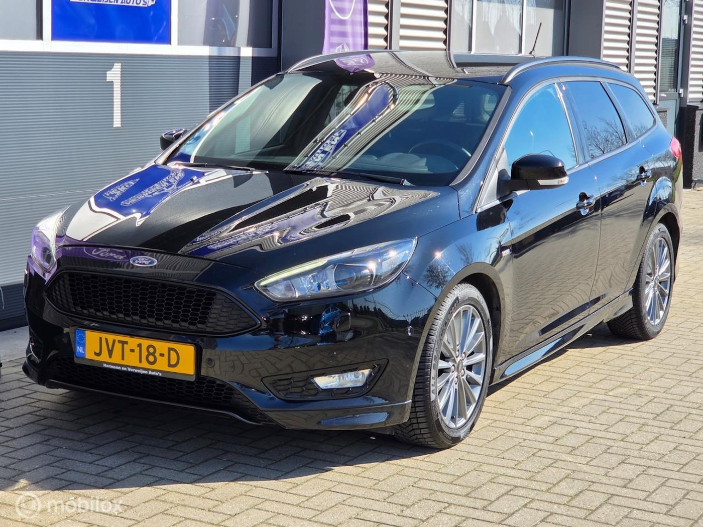 Ford Focus 1.0 EcoBoost 140pk ST-line vol opties 2018 - voorkant