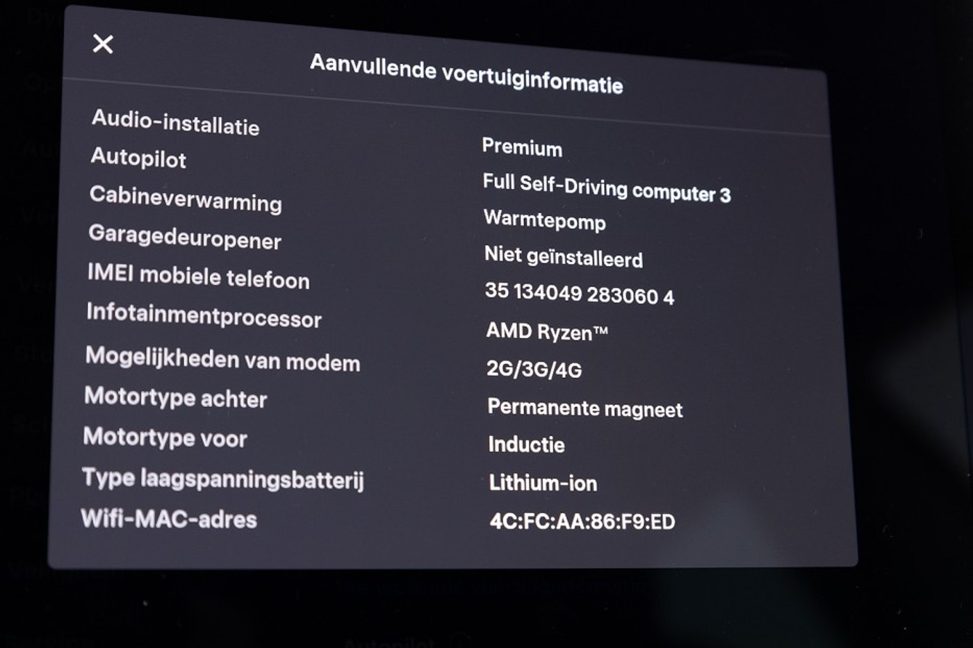 Foto van Tesla Model 3
