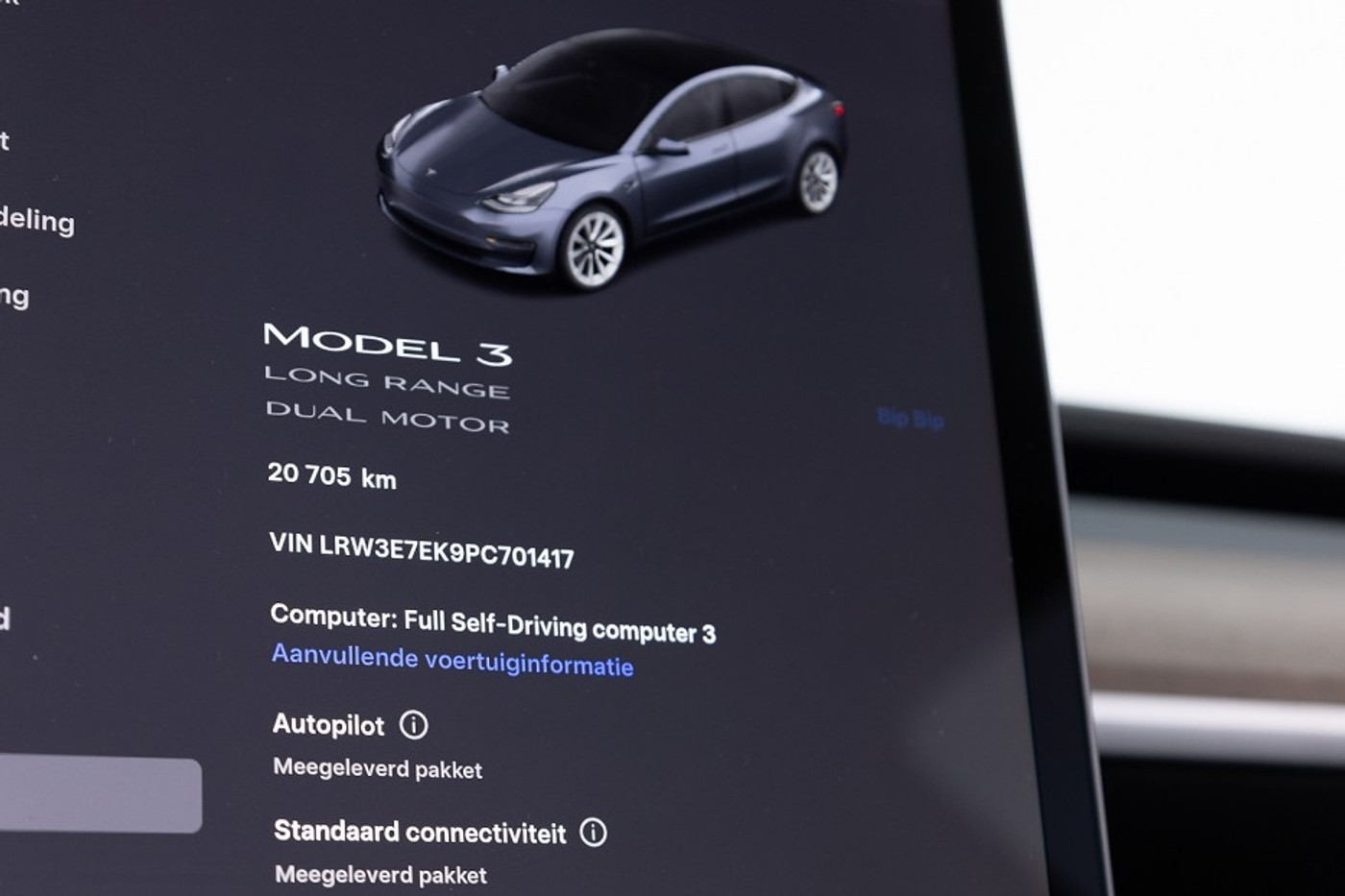 Foto van Tesla Model 3