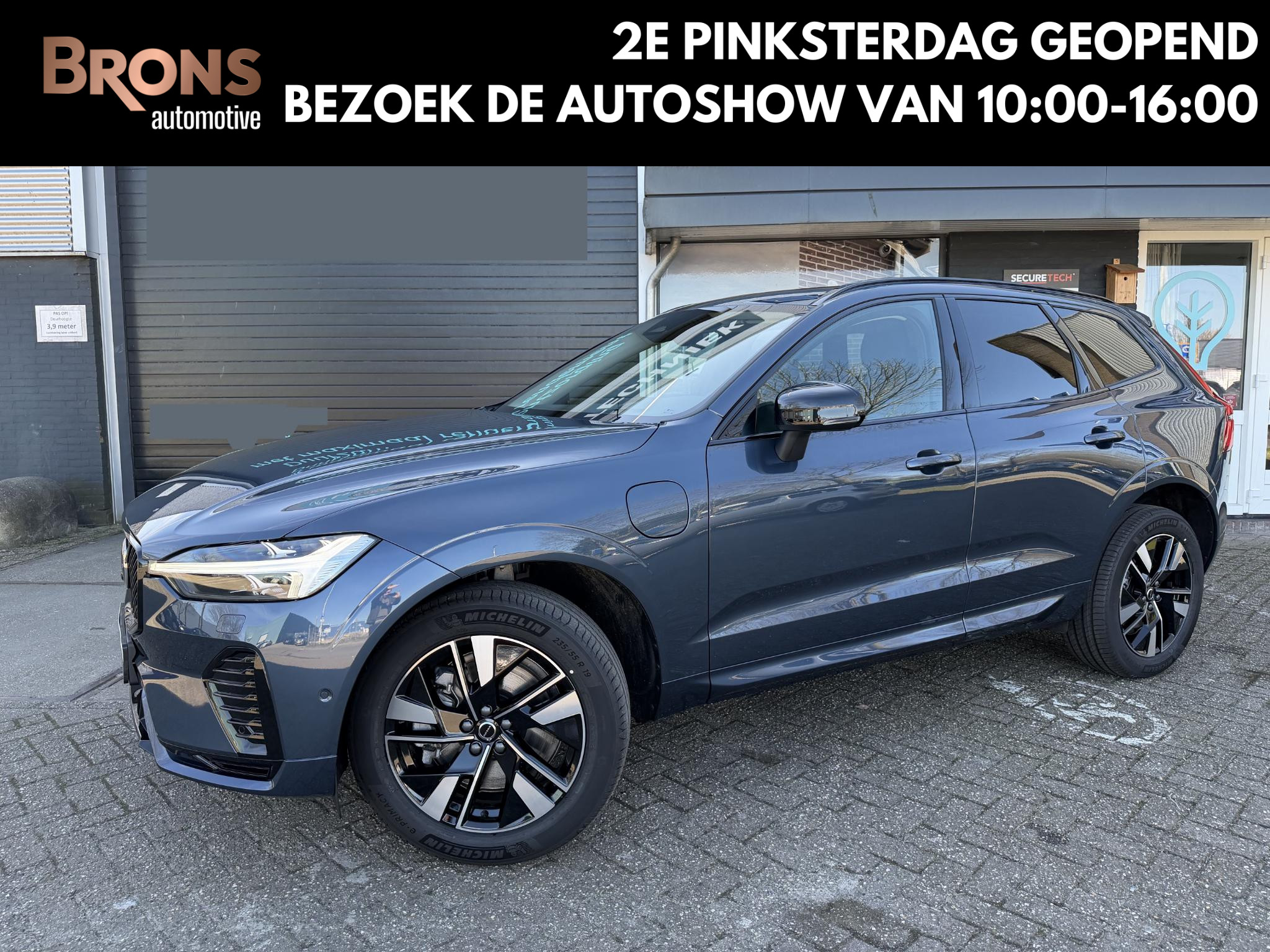 Volvo Xc60 2.0 T8 Plug-in hybrid AWD Ultra Dark 2025 - voorkant