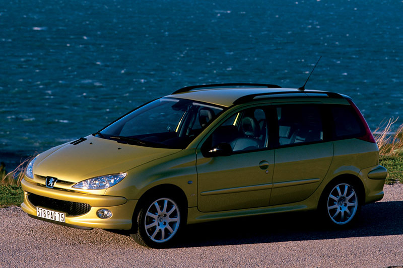 Peugeot 206 SW 1.4 X-line 2003 - voorkant