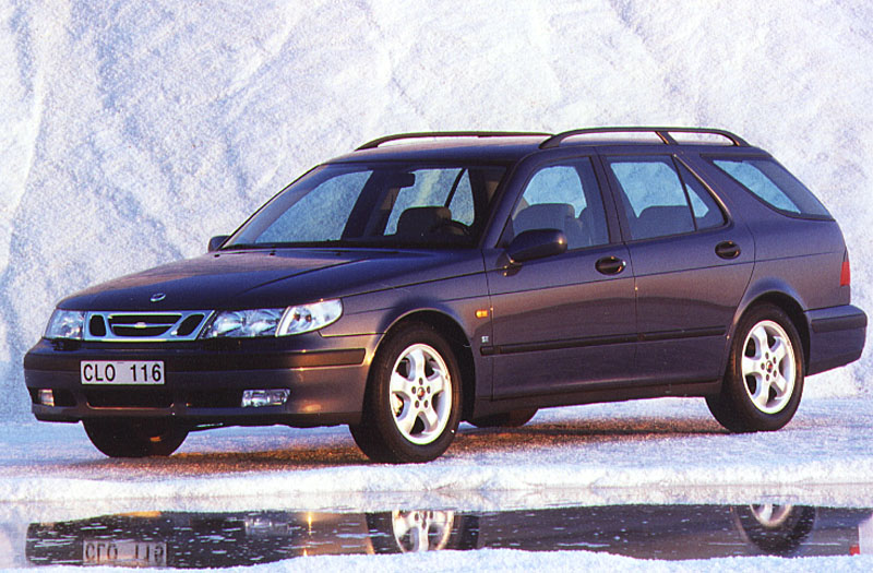 Saab 9-5 Estate 2.0t SE 2000 - voorkant
