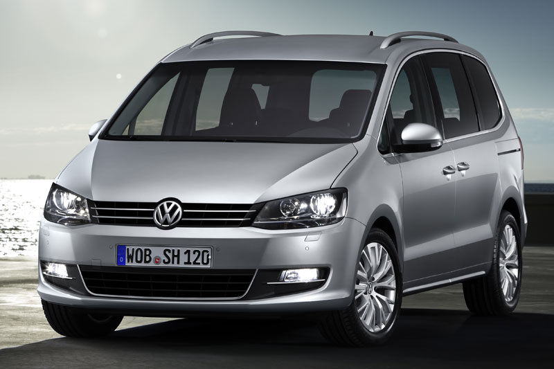 Volkswagen Sharan 2.0 TDI Trendline 2012 - voorkant