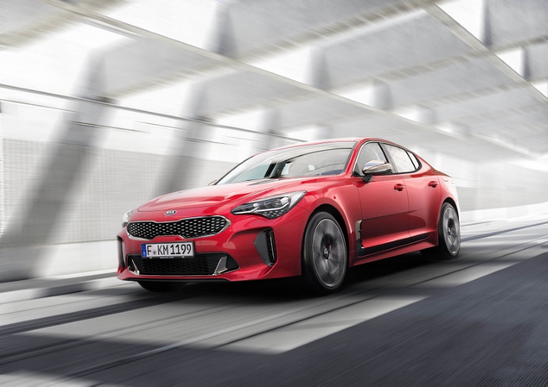 Kia Stinger 2.2 CRDi GT-Line 2018 - voorkant
