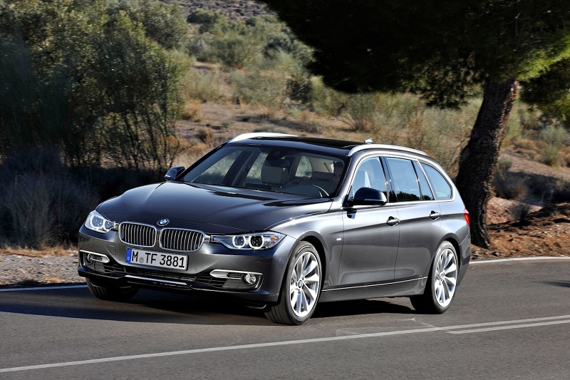 BMW 3-serie Touring 320d EfficientDynamics Edition High Executive Upgr 2013 - voorkant