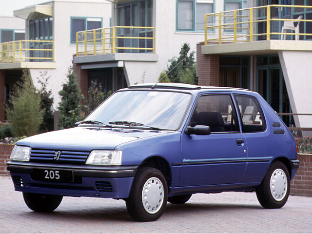 Peugeot 205 1.4 XR 1986 - voorkant