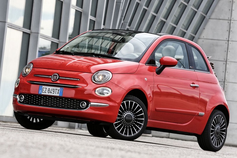 Fiat 500 C 1.2 Lounge 2016 - voorkant