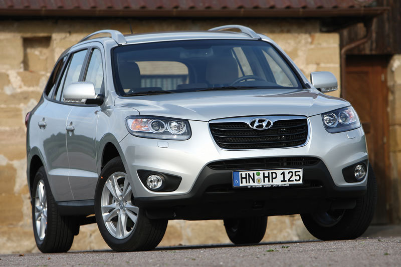 Hyundai Santa Fe 2.2 CRDi 4WD Style 2011 - voorkant