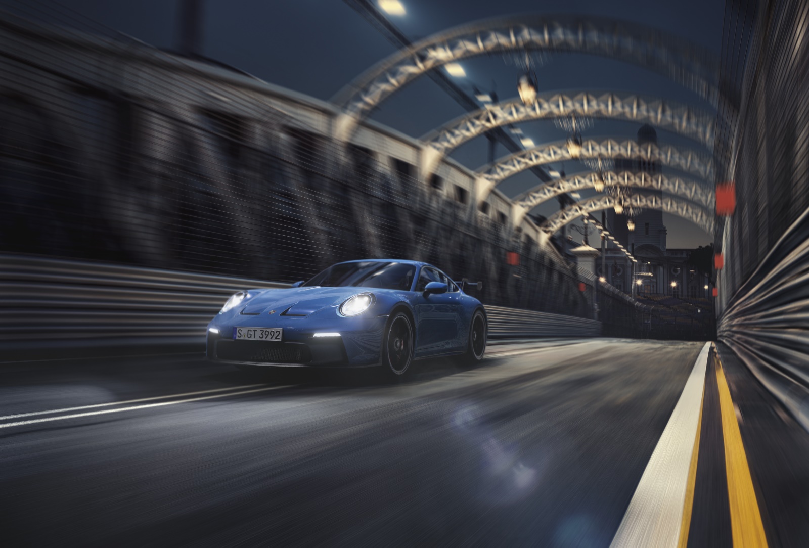 Porsche 911 4.0 GT3 2021 - voorkant