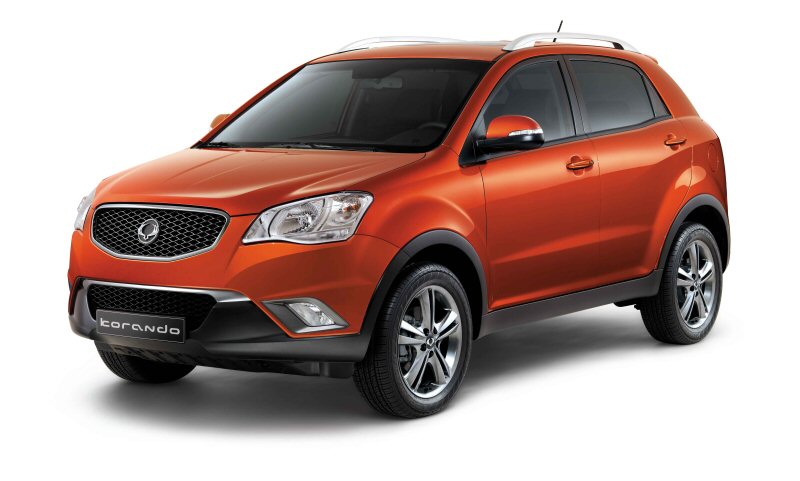 Ssangyong Korando 2.0 XDI Sapphire 4WD 2012 - voorkant