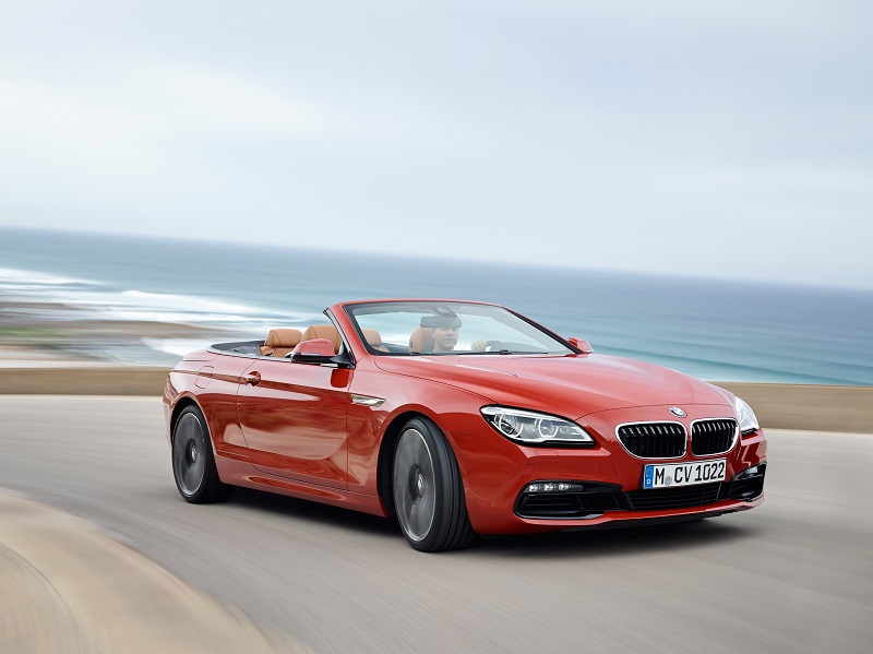 BMW 6-serie Cabrio 640d High Executive 2012 - voorkant