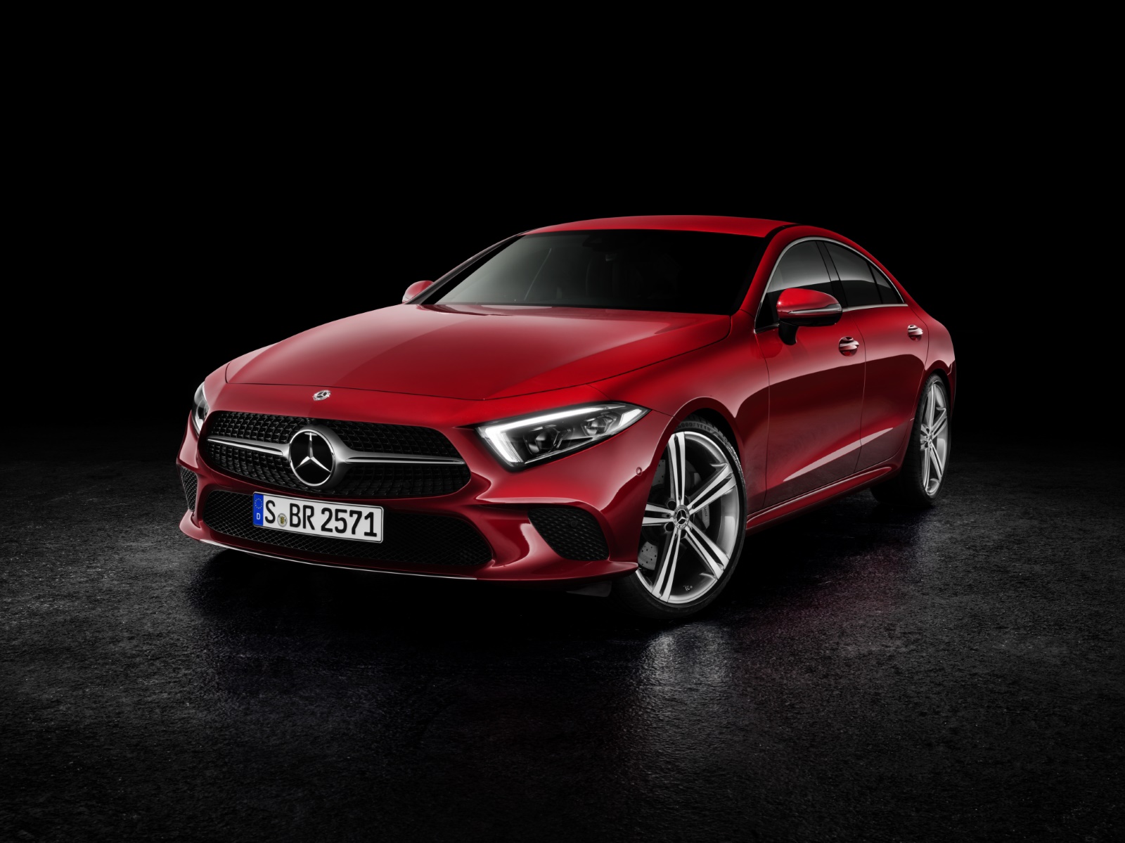 Mercedes-Benz Cls-klasse 350 d 4MATIC Premium Plus 2018 - voorkant