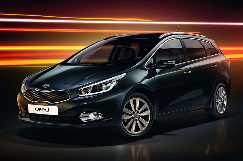 Kia Cee'd Sportswagon 1.6 CRDi Plus Pack 2013 - voorkant