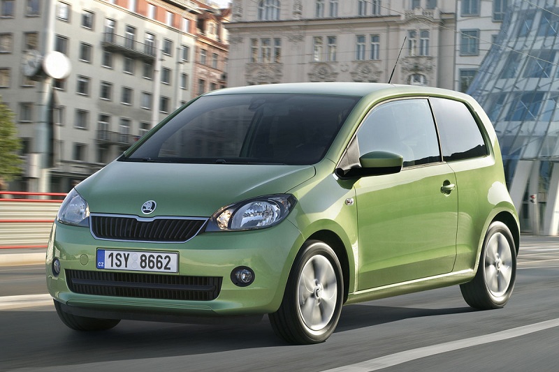 Skoda Citigo 1.0 Greentech Arctic 2012 - voorkant