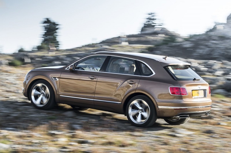 Foto van Bentley Bentayga