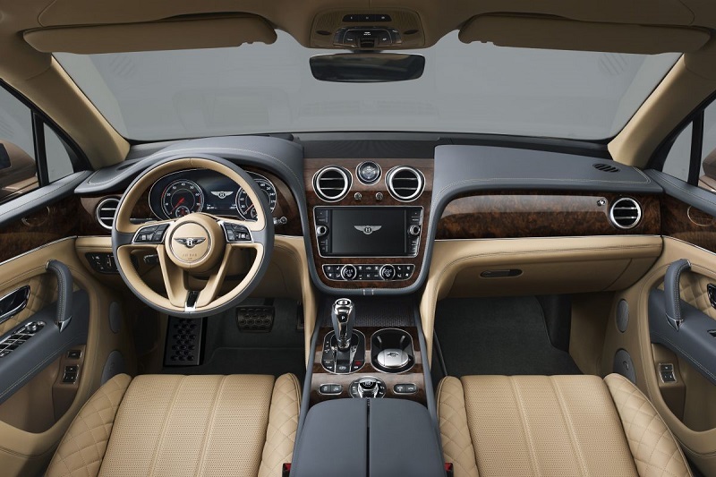 Foto van Bentley Bentayga
