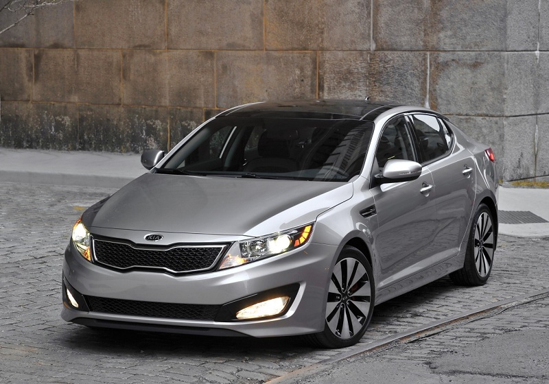 Kia Optima 1.7 CRDi Super Pack 2012 - voorkant