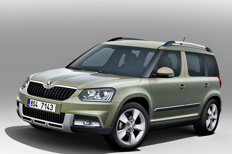 Skoda Yeti Outdoor 2.0 TDI Greentech Edition 2015 - voorkant