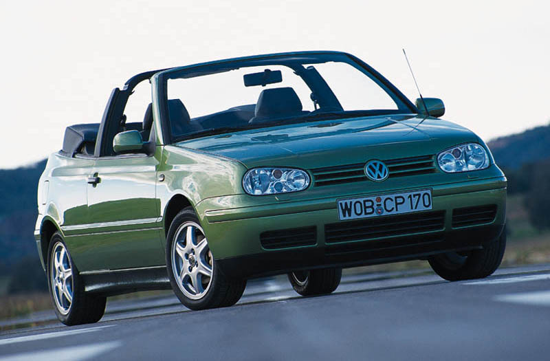 Volkswagen Golf Cabriolet 1.8 Trendline 1998 - voorkant