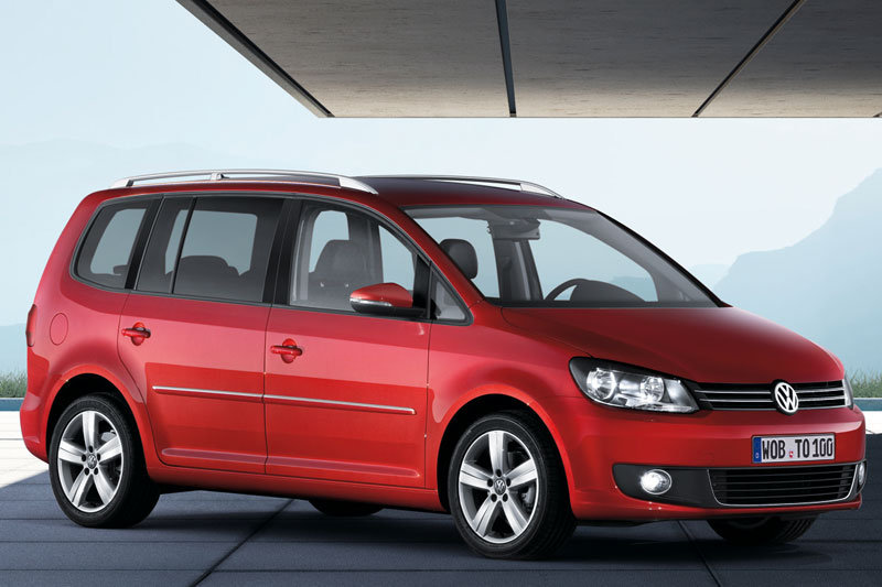 Volkswagen Touran 1.4 TSI Trendline EcoFuel 2011 - voorkant