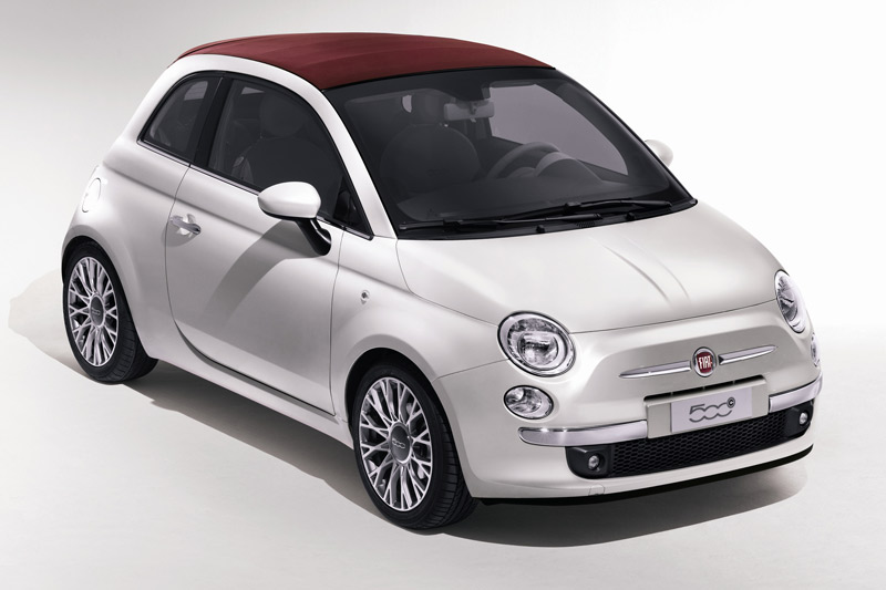 Fiat 500 C 0.9 TwinAir by Gucci 2012 - voorkant
