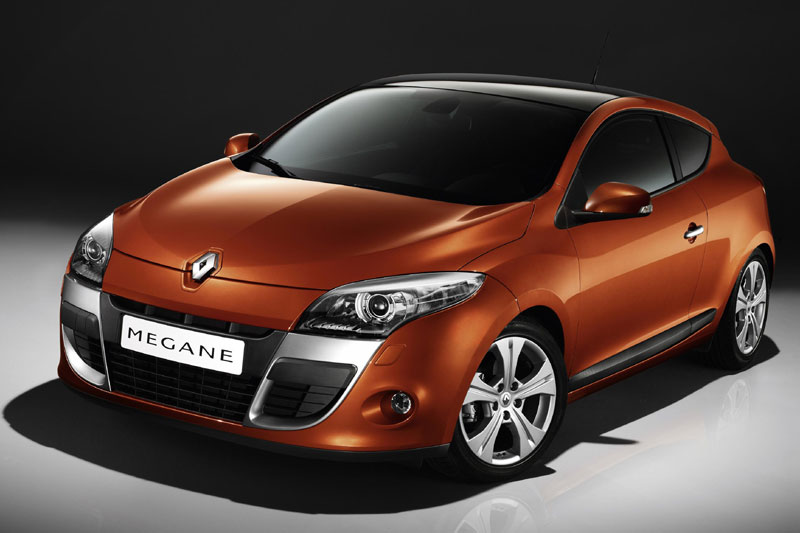 Renault Mégane Coupé 1.5 dCi Dynamique 2010 - voorkant