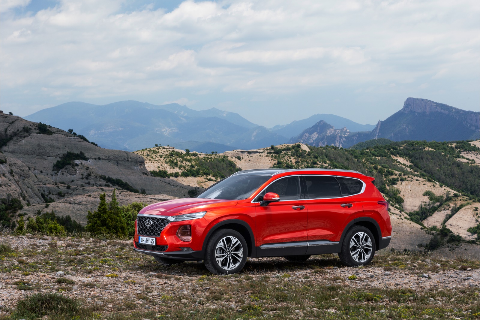 Hyundai Santa Fe 2.2 CRDi Premium 7p. 2020 - voorkant