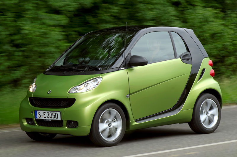 Smart Fortwo Coupé 1.0 mhd Pure 2012 - voorkant