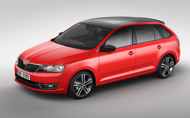 Skoda Rapid Spaceback 1.4 TDI Greentech JOY 2016 - voorkant