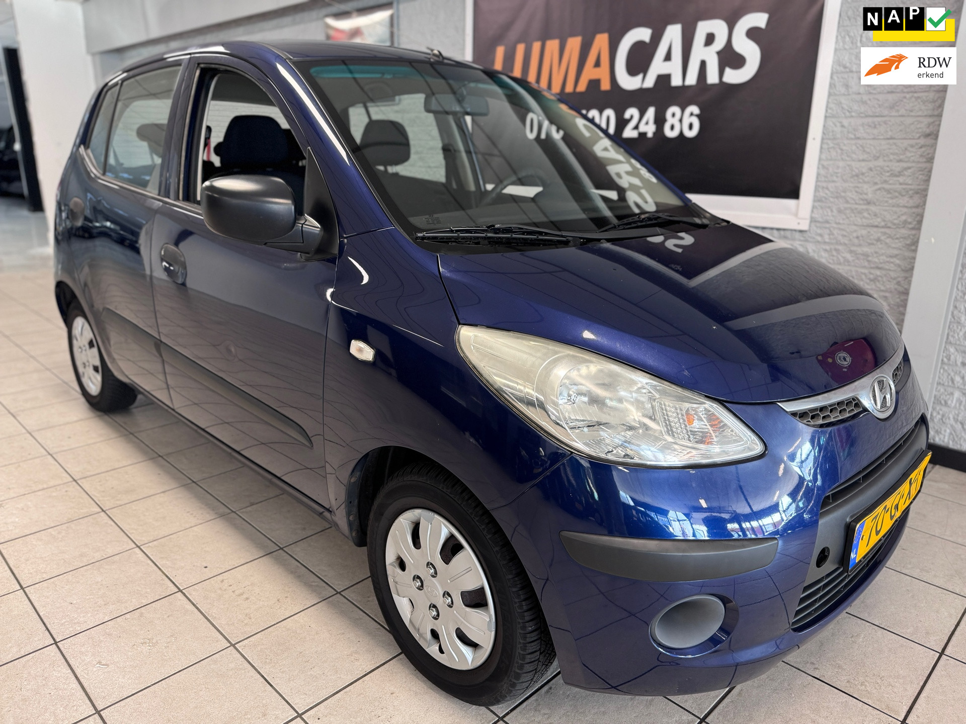 Hyundai I 10 1.1 Active Cool |107K NAP|Airco|Zuinig 2008 - voorkant