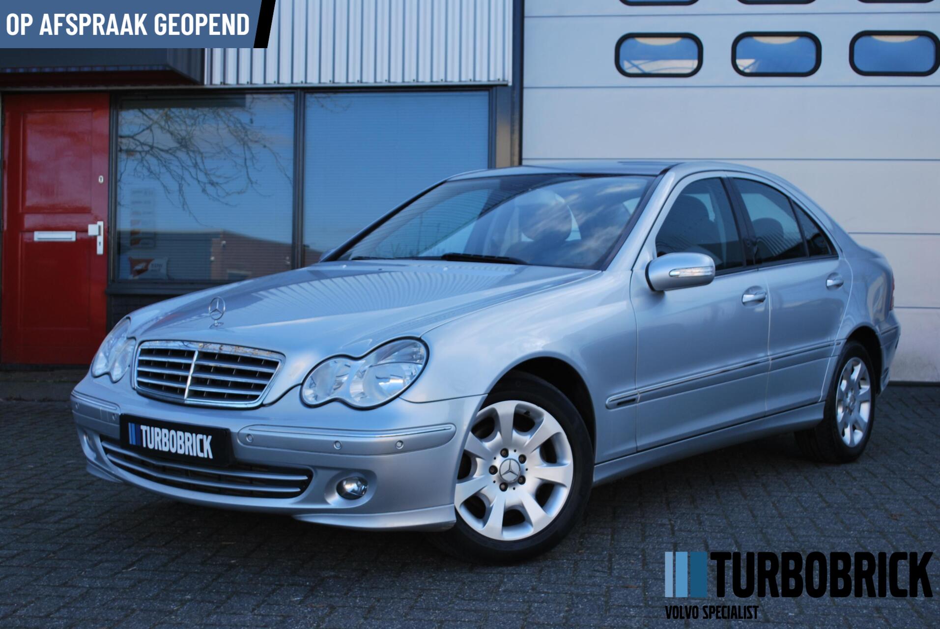Mercedes-Benz C 180 Kompressor 180 K. Elegance |Clima|Cruise|Trekhaak|Youngtimer 2006 - voorkant