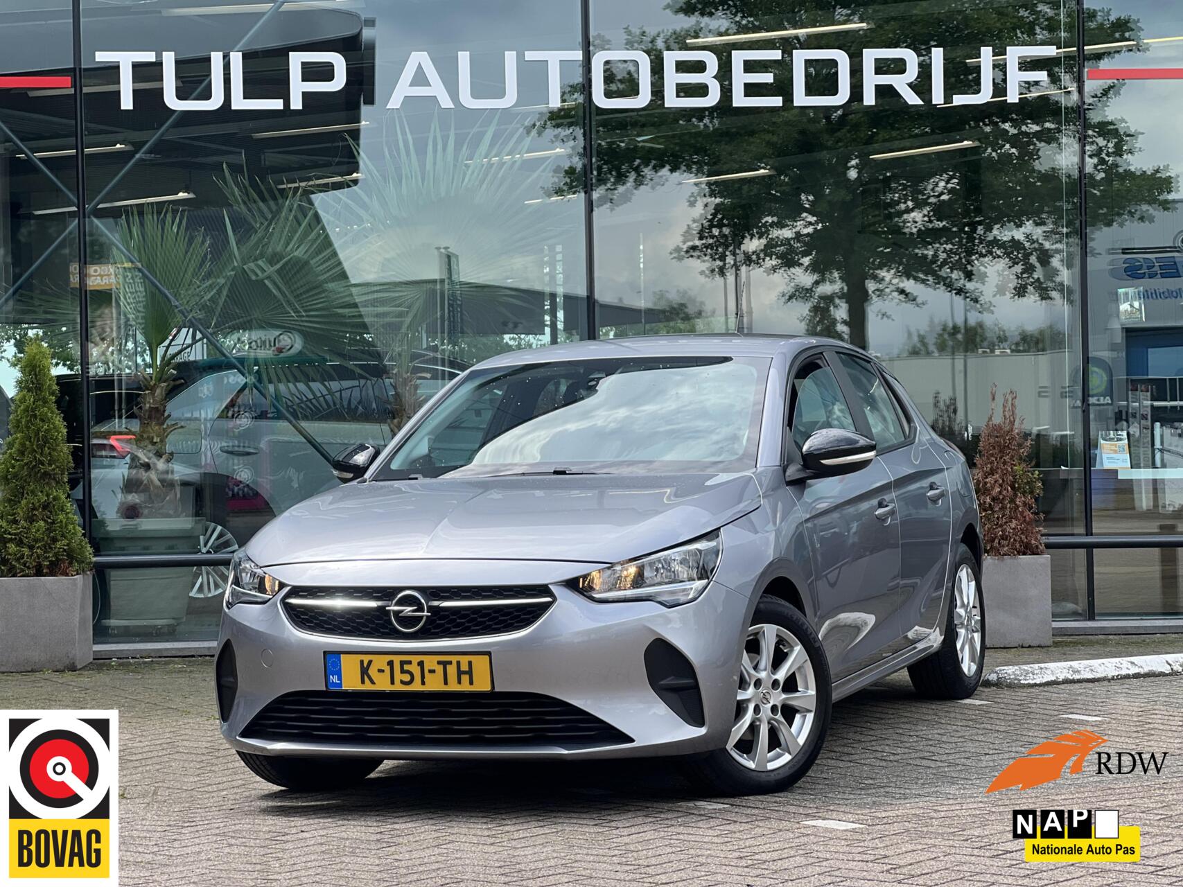 Opel Corsa 1.2 Edition Airco Cruise 1eEig BTW NLauto NAP 2021 - voorkant