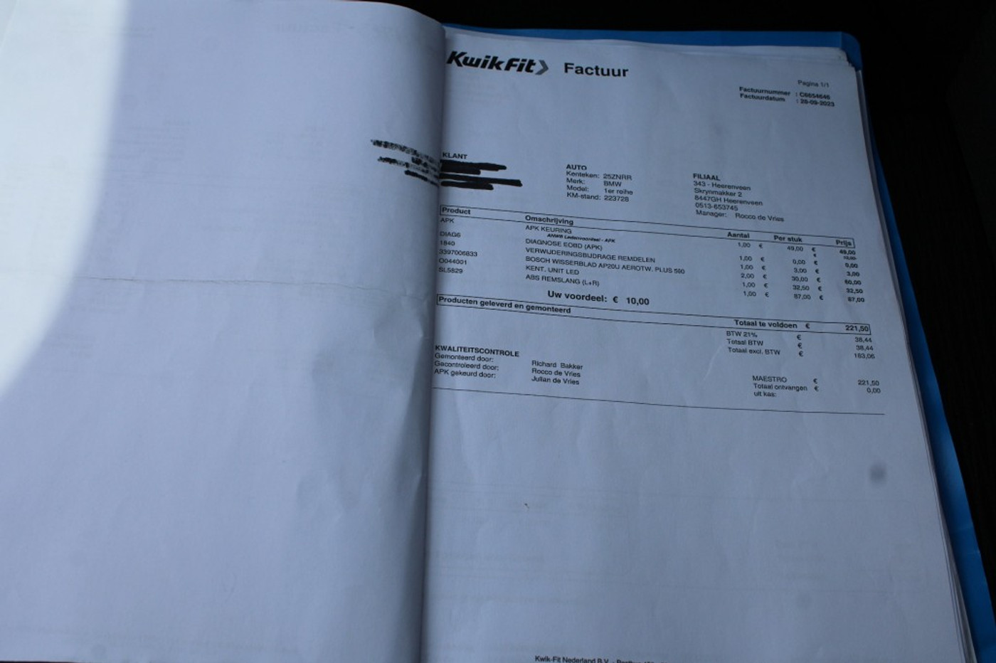 Foto van BMW 1er Reihe
