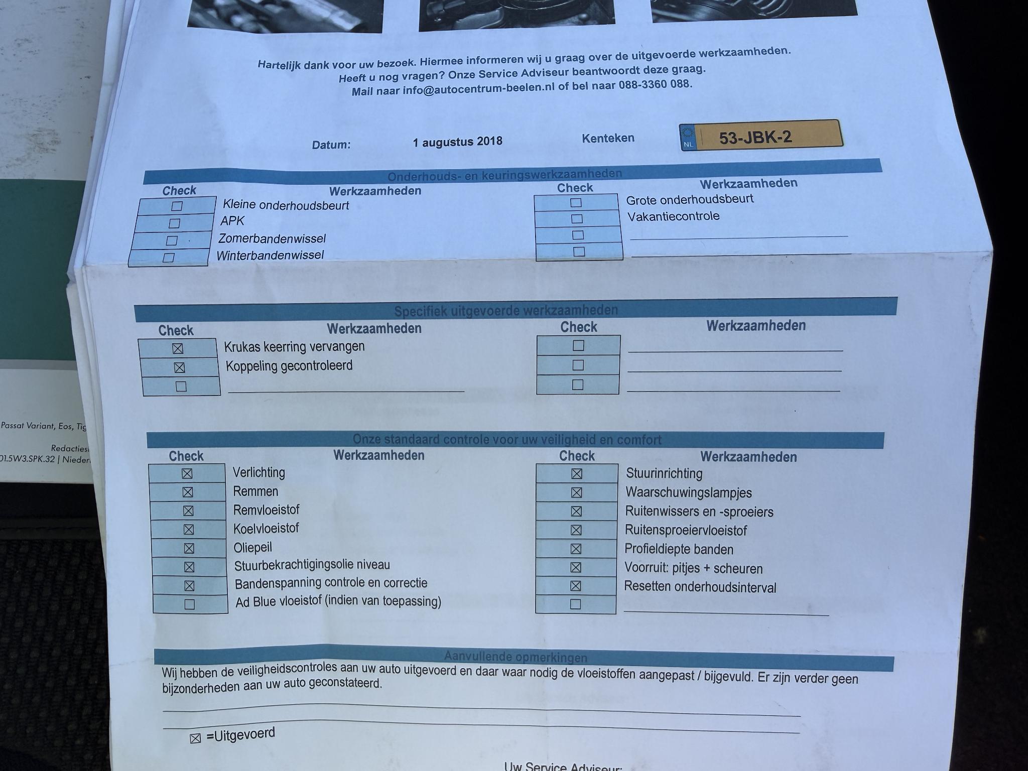 Foto van Volkswagen Passat