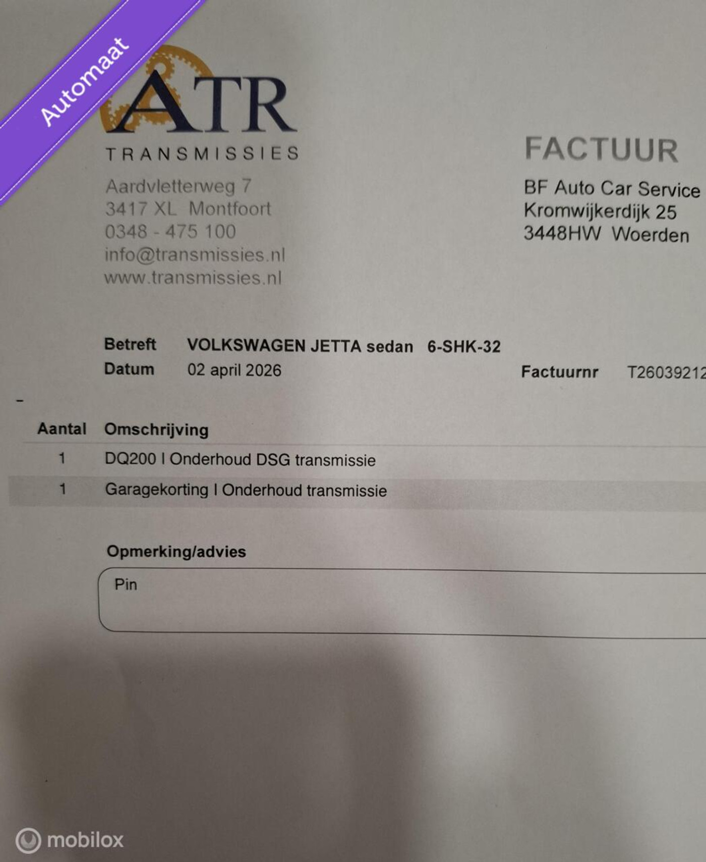 Foto van Volkswagen Jetta