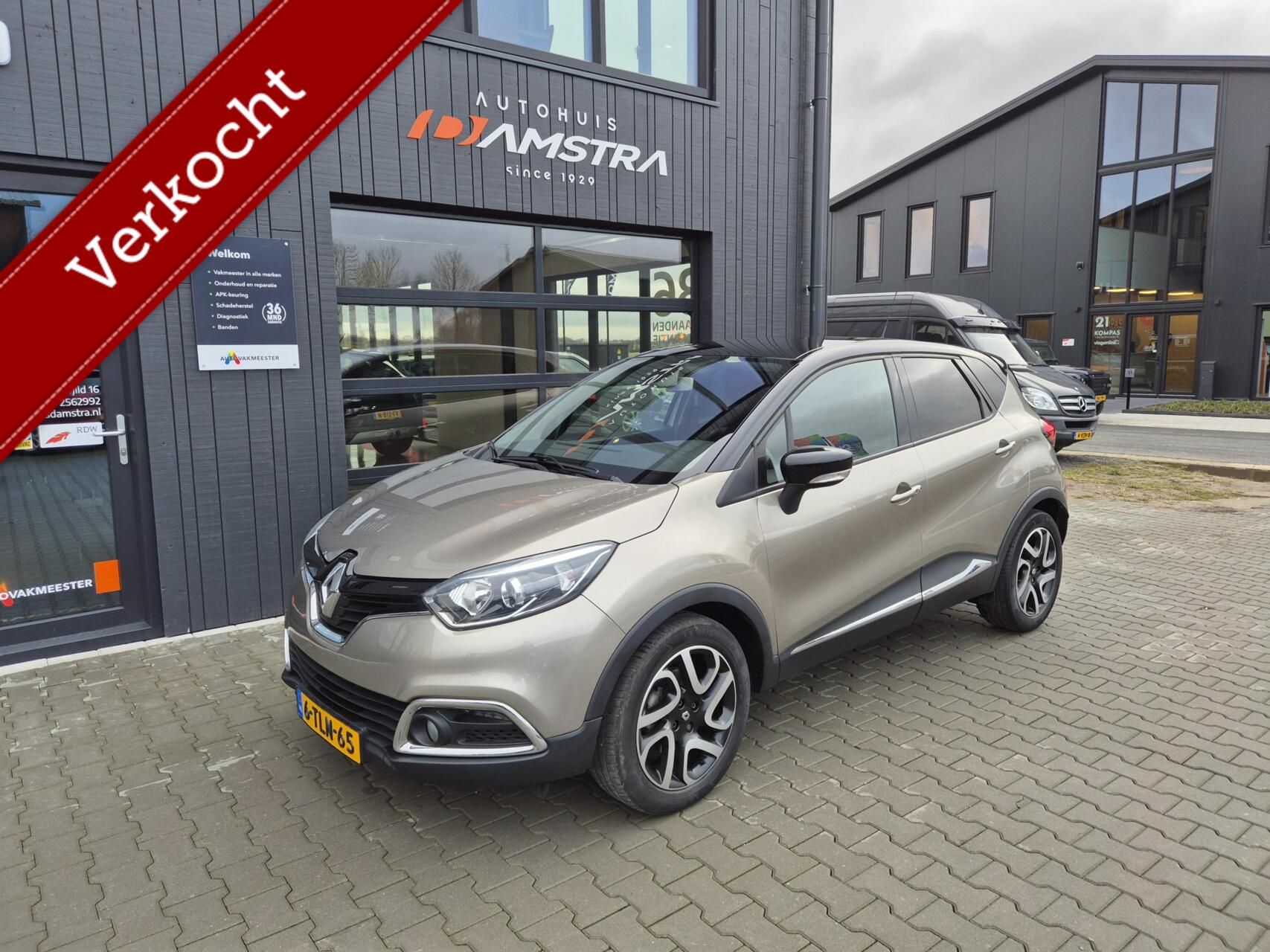 Renault Captur 1.2 TCe Dynamique Automaat|Cruise|Camera|Trekhaak| 2014 - voorkant