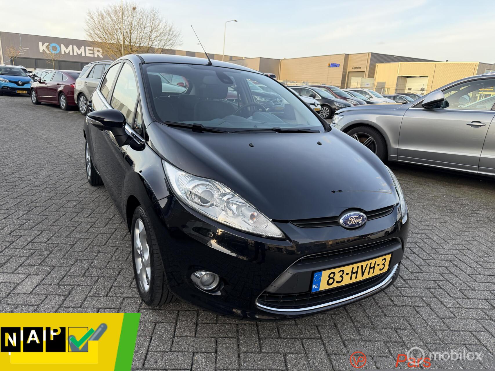 Ford Fiesta 1.25 Titanium,Airco,cruise,5drs 2009 - voorkant