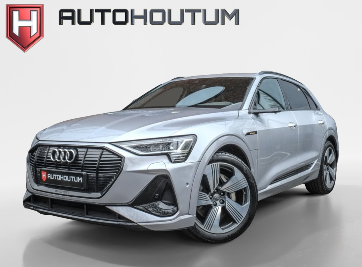 Audi Audi E-tron 55 quattro | Panoramadak | Trekhaak | S-line | Leder | 360 camer 2019 - voorkant